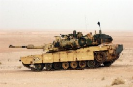 An M1A1 Main Battle Tank